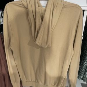 Small beige Mickey Mouse hoodie Tags still on Brand new Great material